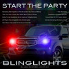 Honda Pilot Police Strobe Light Kit for Headlamps Headlights Head Lamps Lights Strobes