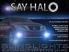 LED Blue Halo Angel Eye Fog Lights Lamps for 2013-2021 Nissan Pathfinder R52