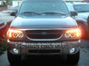 BlingLights Brand LED Halo Fog Lights for 1999 2000 2001 Ford Explorer