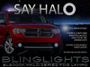 BlingLights Brand LED Halo Fog Lights for 2011 2012 2013 Dodge Durango