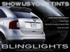 Ford Edge Tinted Tail Lamps Overlays Kit Smoked Light Covers