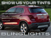 Tinted Taillight Overlays Protective Lens Film Covers for Chevrolet Trax (all years)