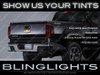 Isuzu D-Max Murdered Out Taillights Covers Tinted Taillamps Overlays Film Kit