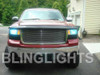 2008 2009 2010 2011 2012 GMC Sierra Tinted Smoked Protection Overlays Film for Headlamps Headlights