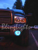 LED Angel Eye Halo Fog Lights Lamps for 2003-2009 Dodge Ram 3500