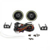 White Angel Eye Halo LED Fog Lights Lamps for Patriot Beaver