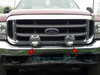 Ford Super Duty Off Road Bumper Brush Bar Auxiliary Lamps Superduty Driving Lights Kit