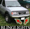 BlingLights Brand Fog Lights Lamps for 1998 1999 2000 Nissan Frontier