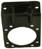 White Night 4164 Trailer Wiring Plug Relocation Plate for Round Adapter