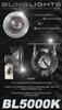 2006 2007 2008 2009 Mitsubishi Raider Halo Fog Lamps Angel Eye Light Kit