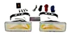 BlingLights Brand Yellow Rectangle Halogen Fog Lights Driving Lamps BL175