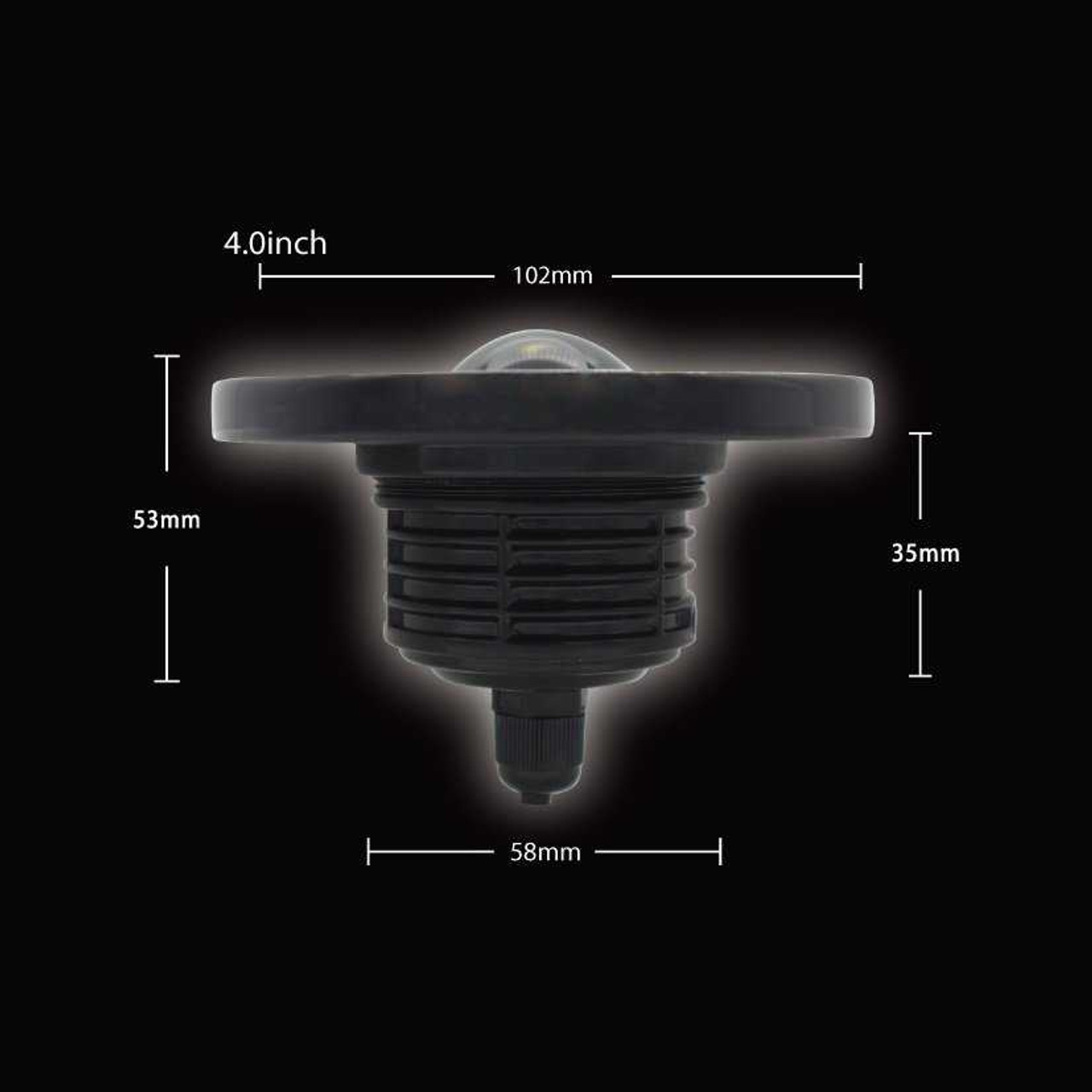 BlingLights Brand Halo LED Fog Lamps for 2013 2014 Ford Mustang Roush Body Kit