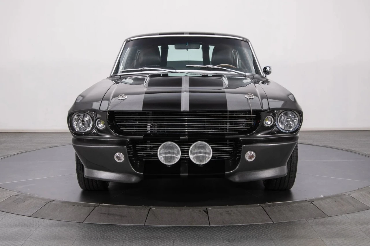 Upper Nose White LED Halo Fog Lights for Ford Mustang Eleanor Shelby Fastback