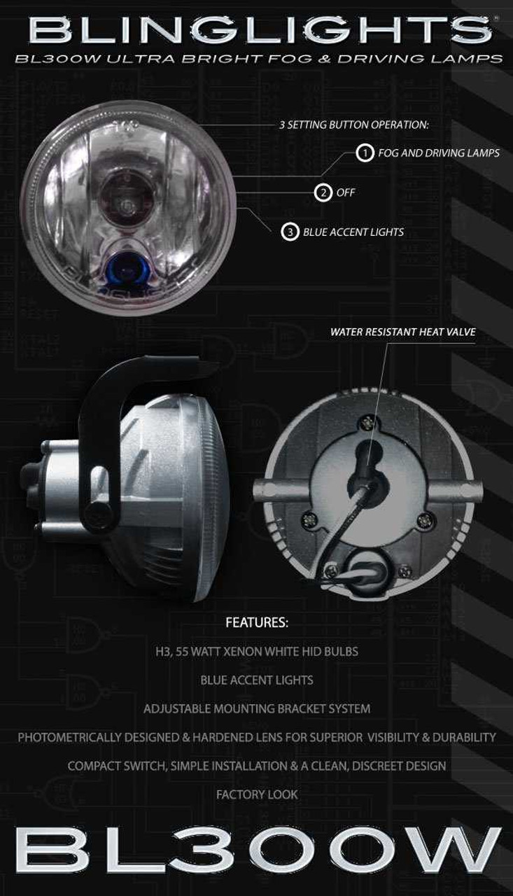 2008-2014 Daewoo Lacetti Premiere Xenon Foglamp Drivinglight Kit