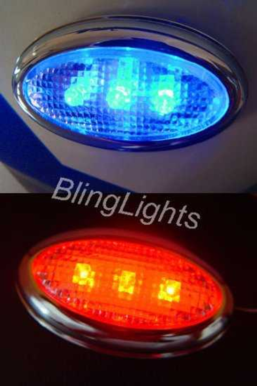 Dodge Attitude LED Side Marker Turnsignal Lights Lamps Turn Signal Signalers Markers Blinkers