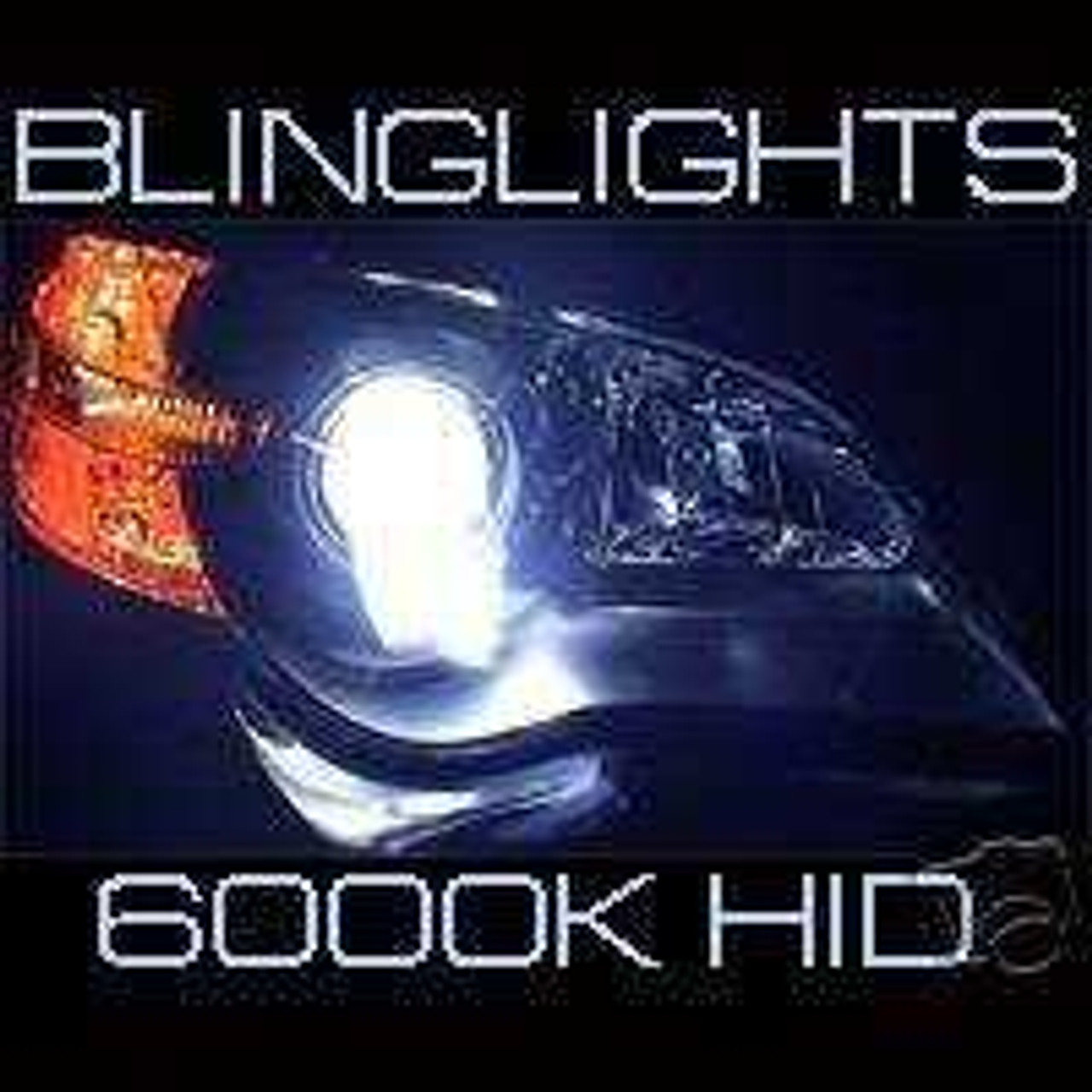 9012 6000K Light Blue Xenon HID Fog Lamp Conversion Kit