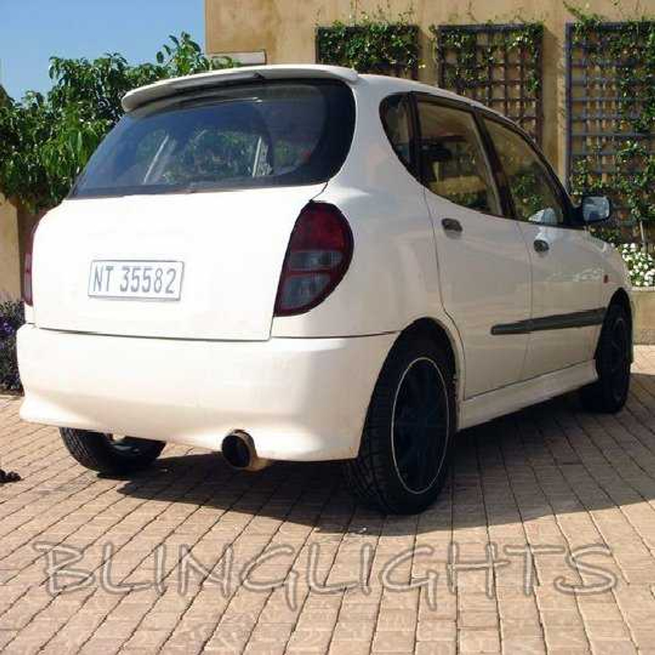 Daihatsu Sirion Tinted Smoked Protection Overlays for Taillamps Taillights Tail Lamps Lights