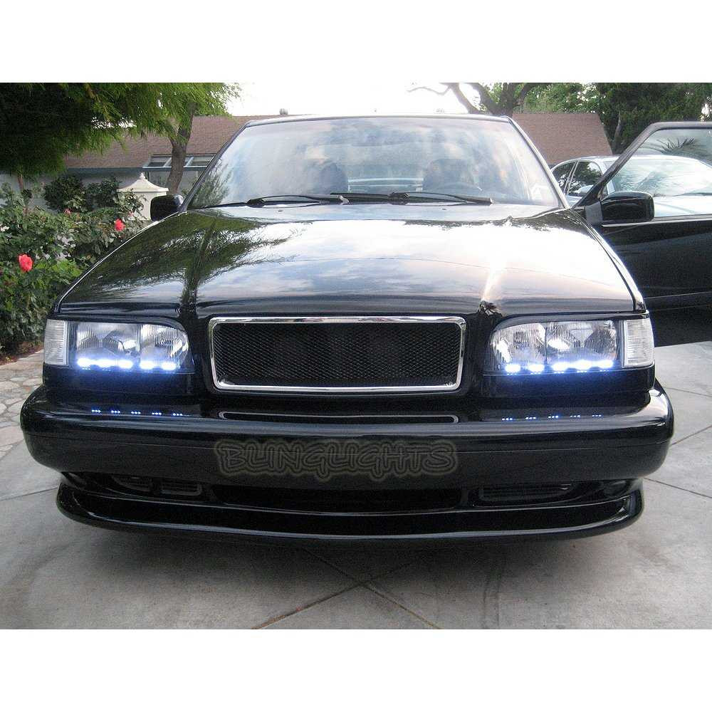 1993-1997 Volvo 850 LED DRL Light Strips for Headlamps Headlights
