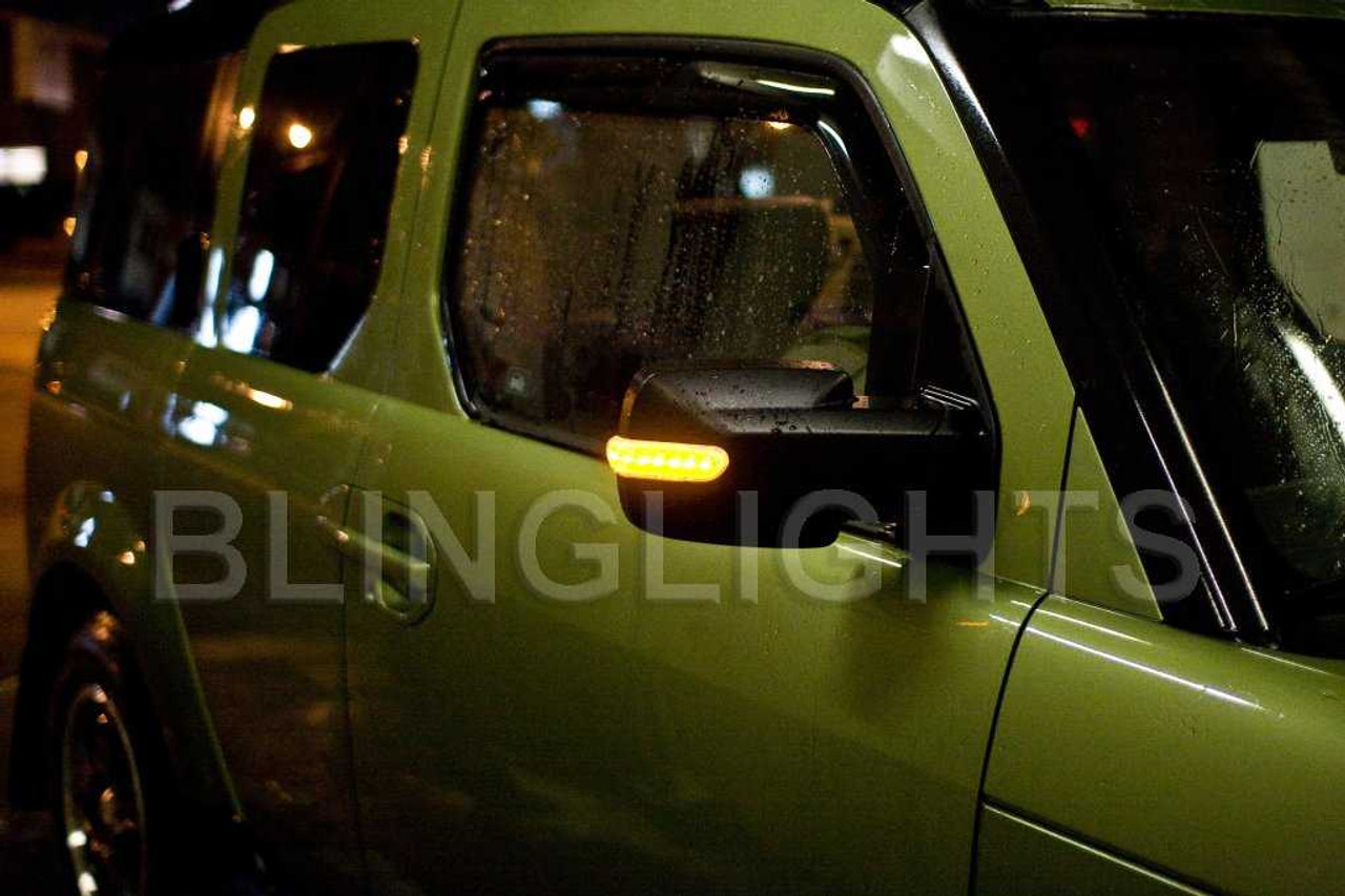 Fiat Sedici LEDs Side Mirror Turnsignals Accents Lights Mirrors Turn Signals Markers Lamps Signalers