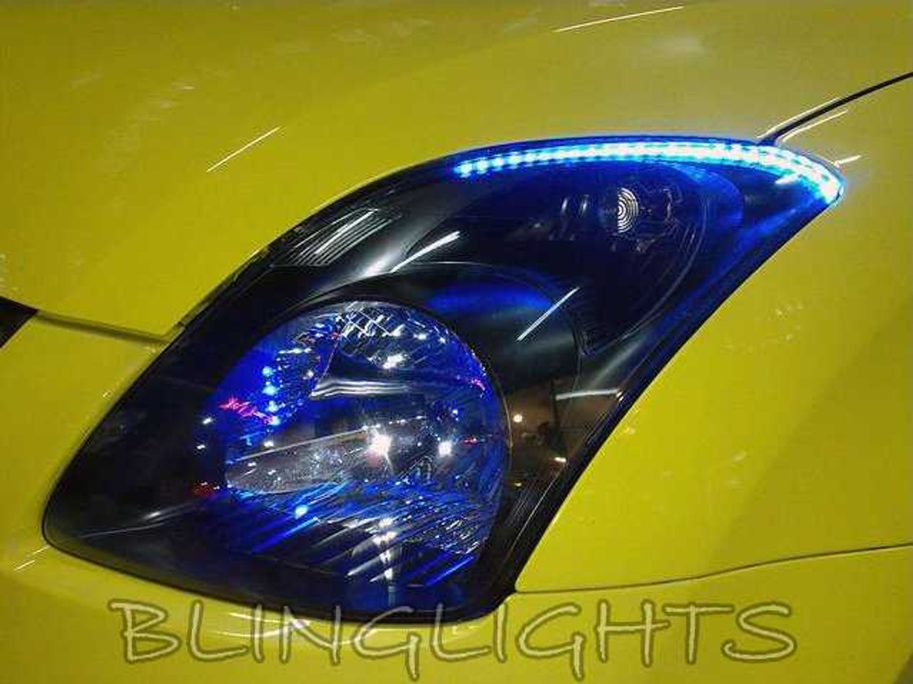 Suzuki Swift LED DRL Light Strips for Headlamps Headlights Head Lamps Day Time Running Sport Lights