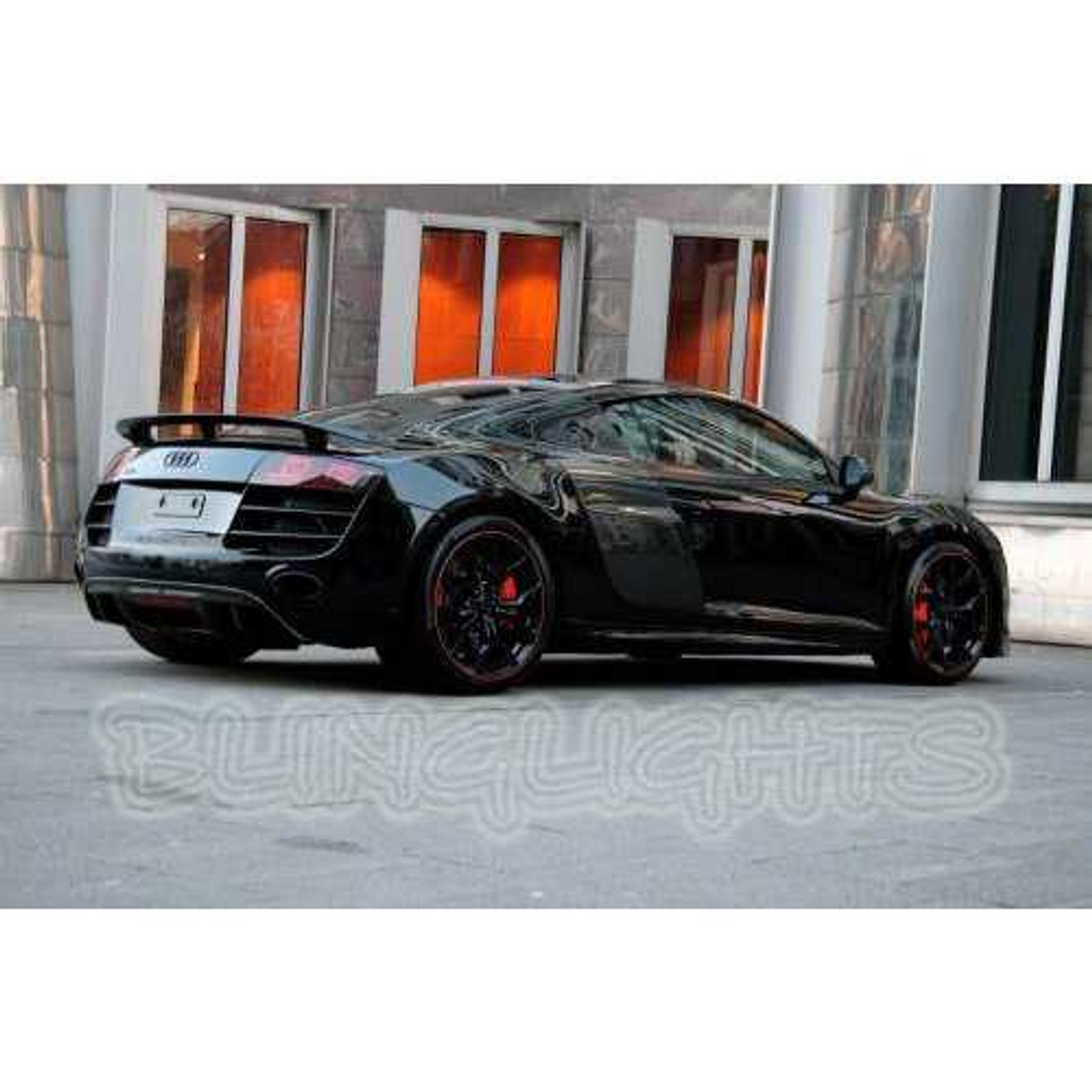 Audi R8 Tinted Smoked Protection Overlays Film for Taillamps Taillights Tail Lamps Lights Tint