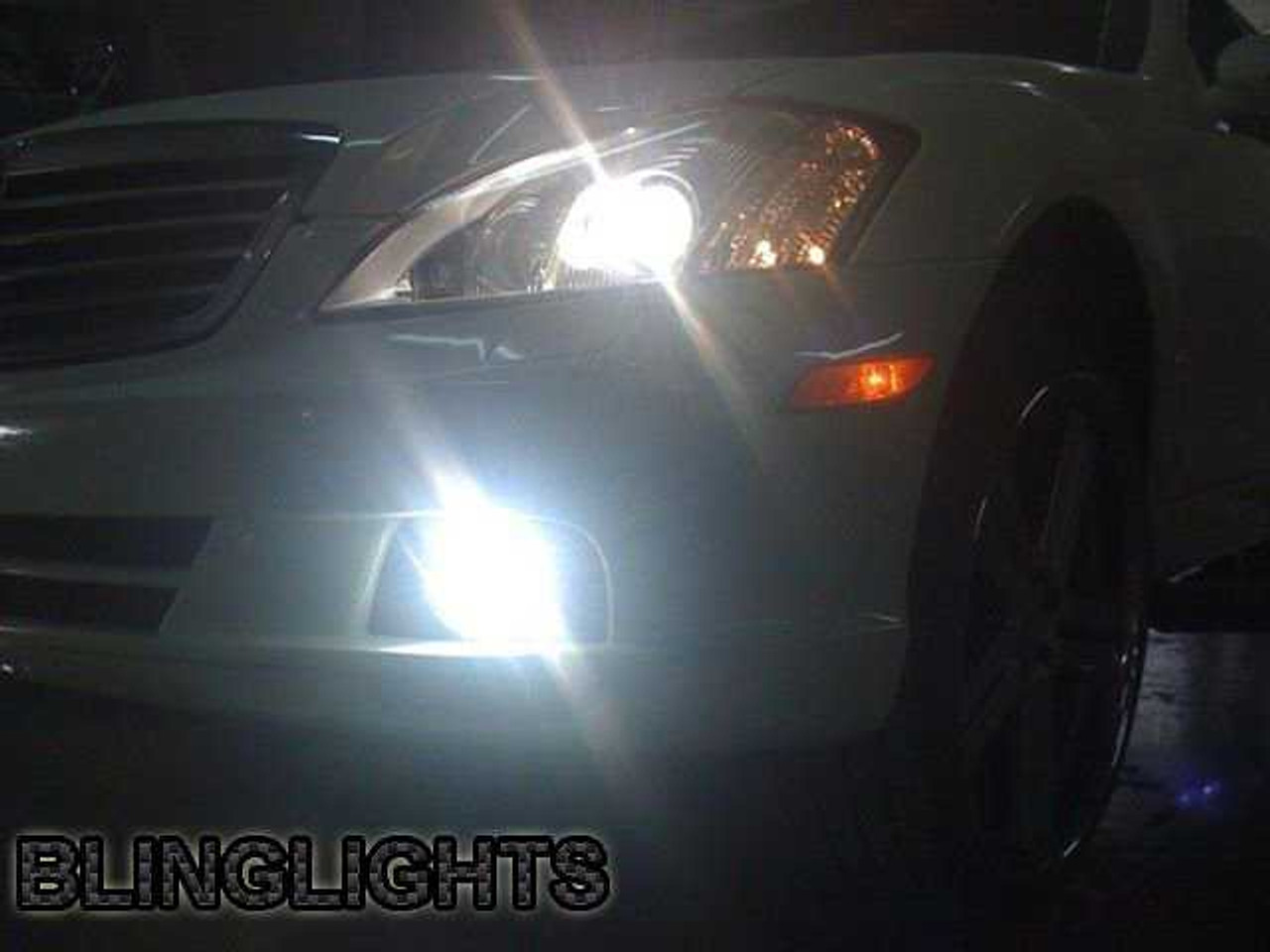 Mercedes S-Class w221 AMG Fog Lamp Driving Light Kit Halo Angel Eyes