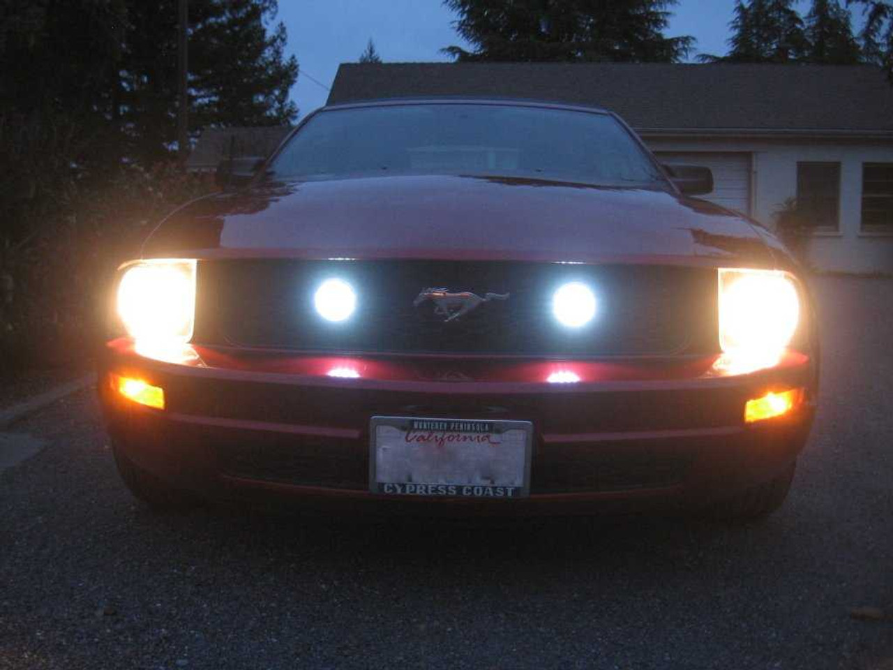 2013 2014 Ford Mustang Boss 302 GT Grill Driving Lights Fog Lamps Kit