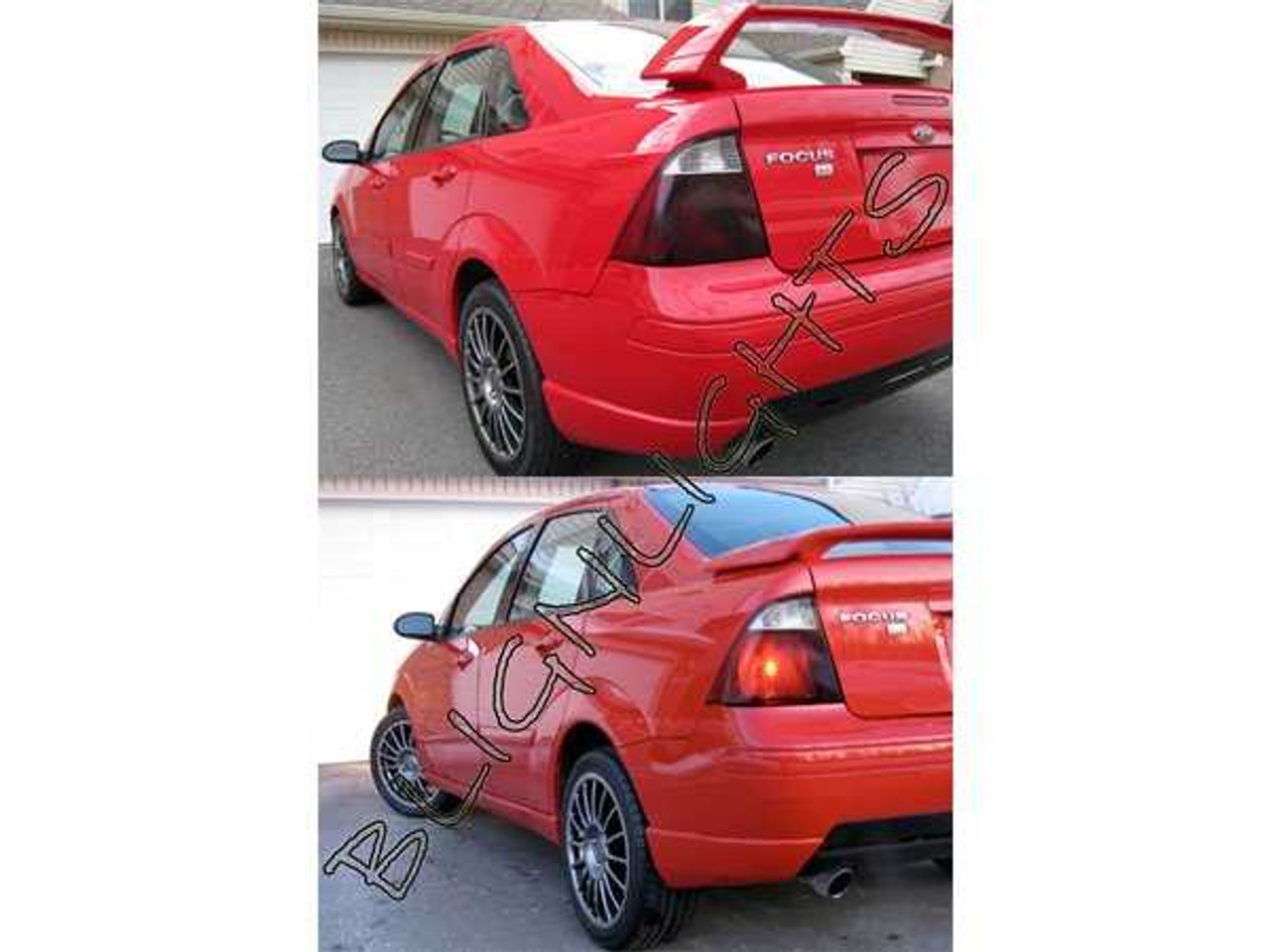 Vauxhall Astra Tinted Tail Lamp Light Overlay Kit Smoked Film Protection