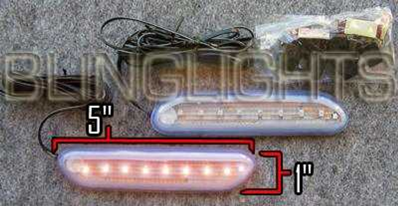 VW Jetta LED Side Mirror Turnsignals LEDs Mirrors Turn Signals Lights Signalers Lamps Volkswagen