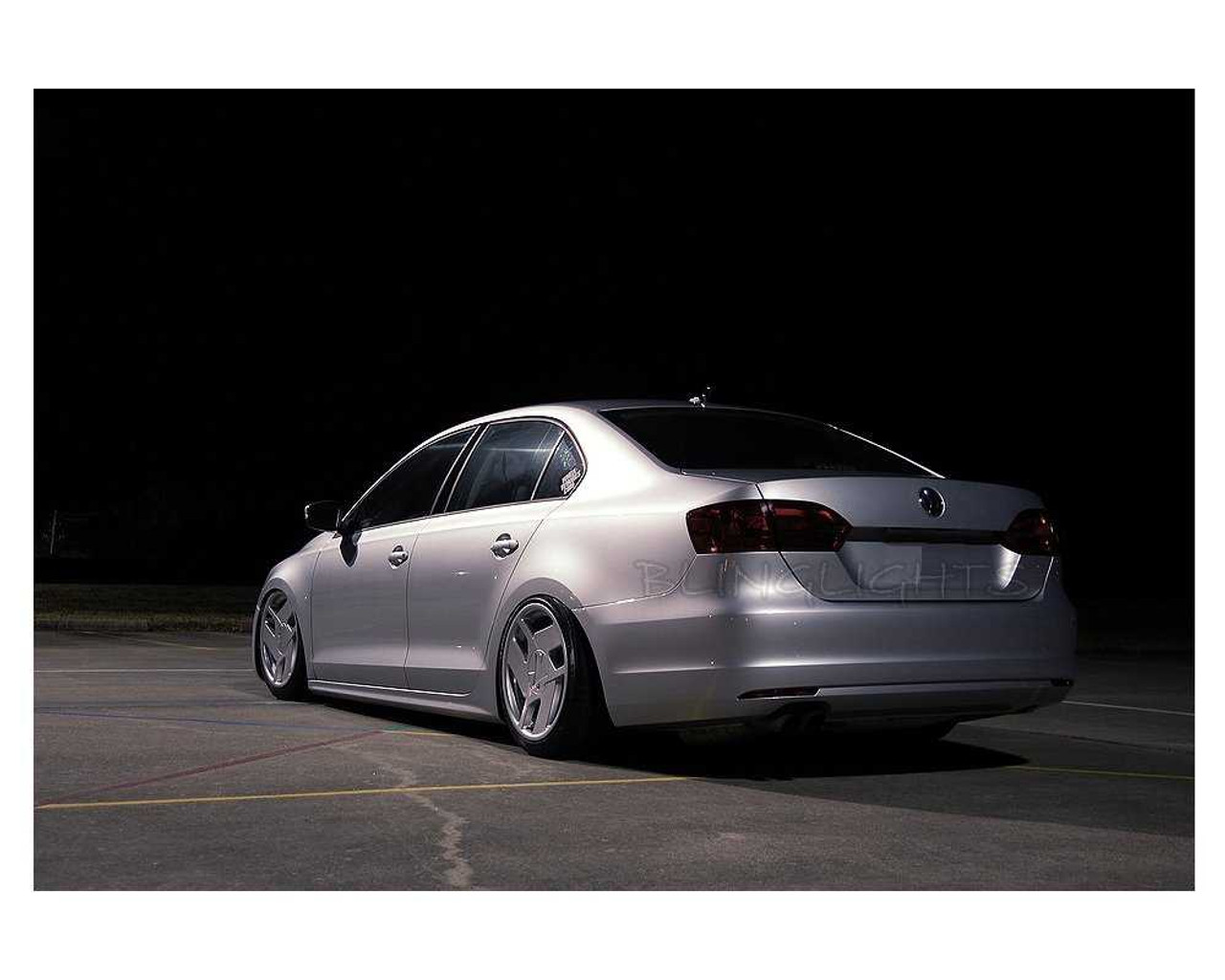 VW Jetta Mk6 Tinted Smoked Taillamps Taillights Overlays Film Protection