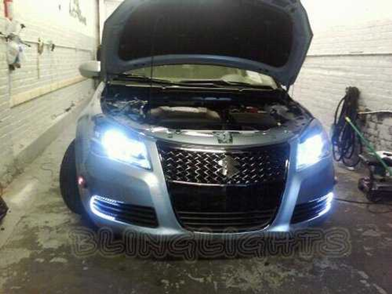 2010 2011 2012 Suzuki Kizashi White Replacement Light Bulbs Headlamps Headlights Head Lamps Lights