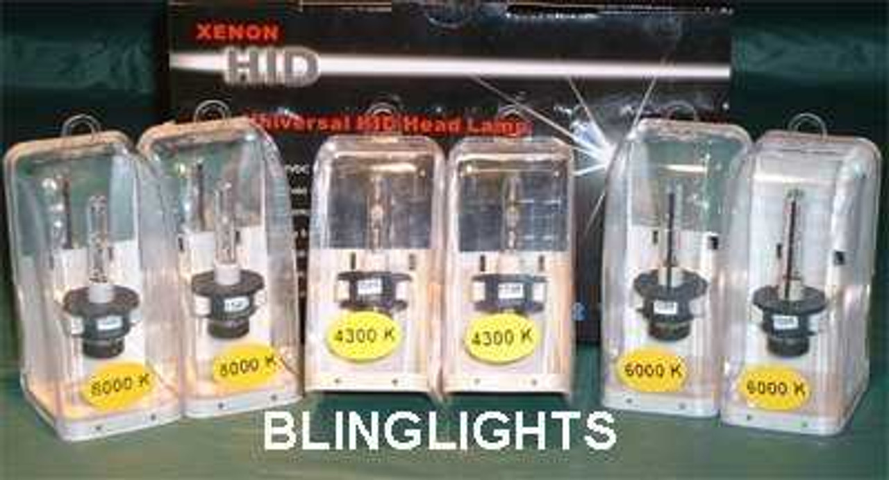 1994-2005 BMW 7 Series E38 E65 E66 HID Replacement Light Bulbs for OEM Xenon Headlamps Headlights