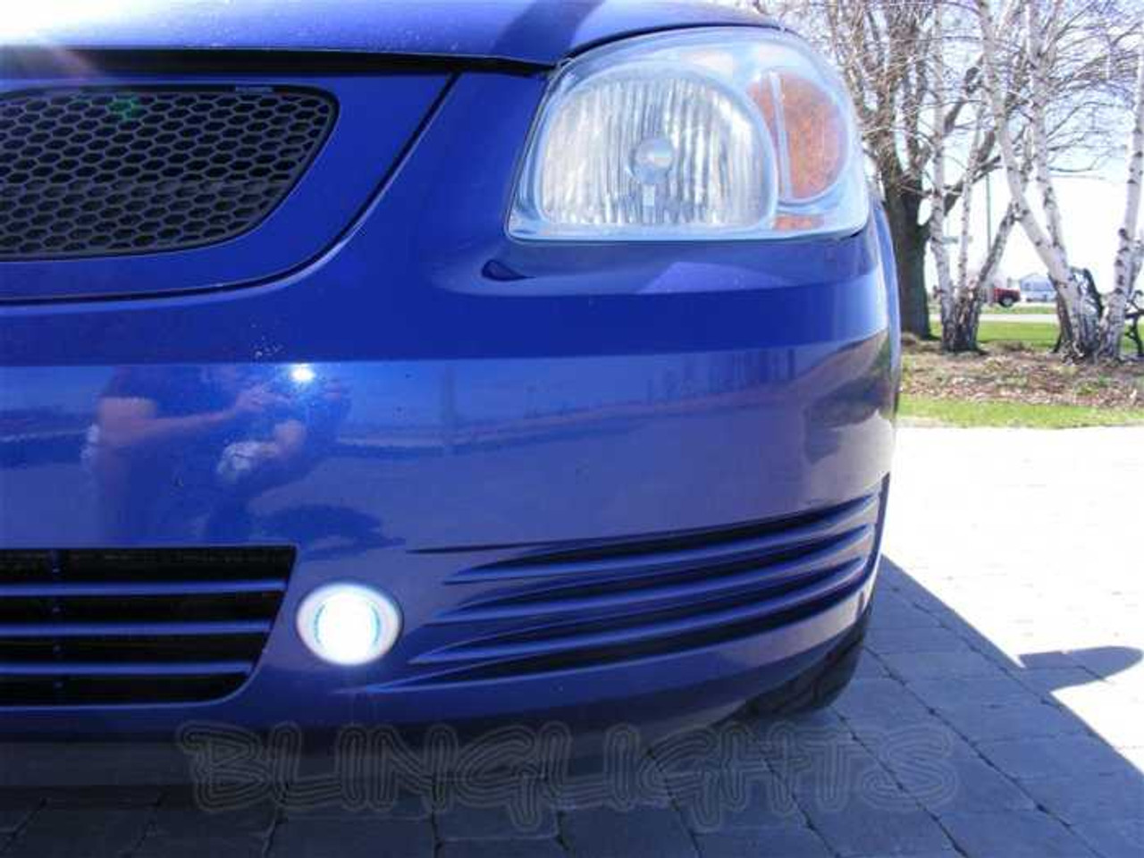 BlingLights Brand Halo Fog Lights compatible with 2005-2010 Chevrolet Cobalt