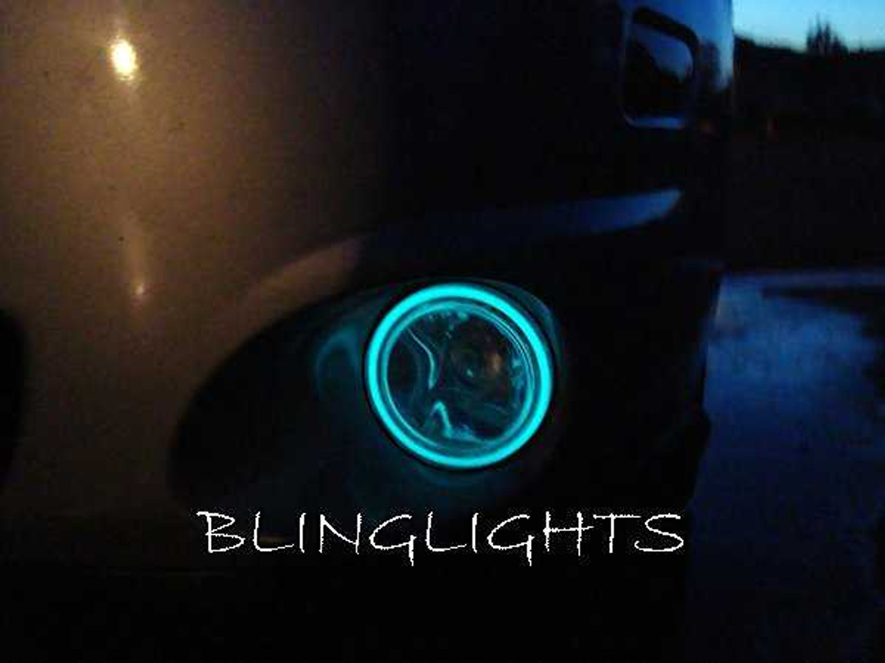 White LED Halo Fog Lights for 2001 2002 2003 2004 Ford Focus SVT mk1