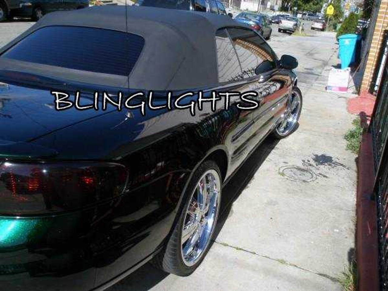 2001 2002 2003 2004 2005 2006 Chrysler Convertible Tint Protection Film for Smoked Taillights