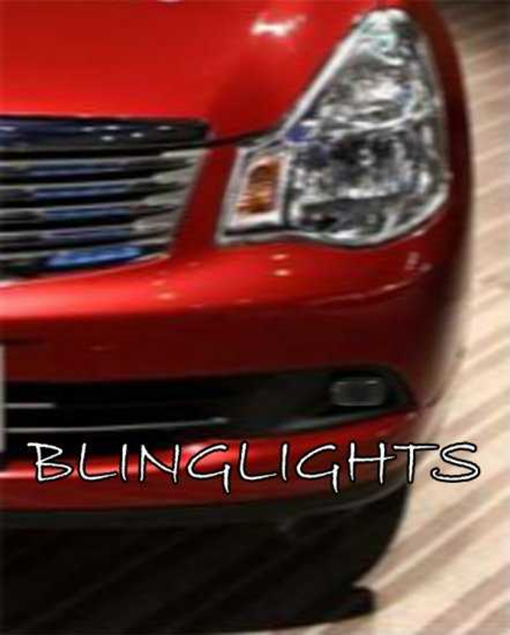 BlingLights Fog Lamps Driving Lights KIt for Nissan Bluebird Sylphy G11