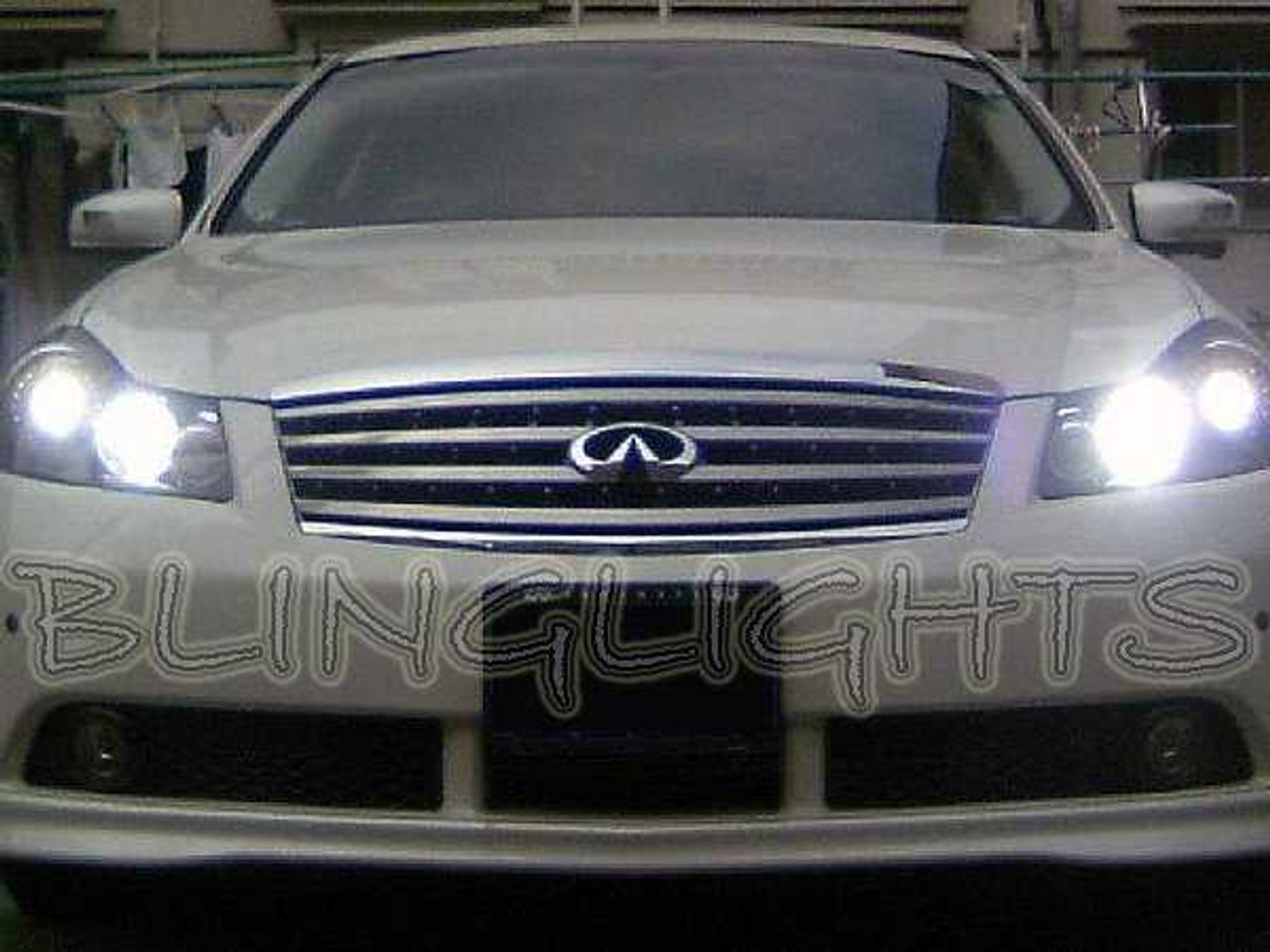 2006 2007 2008 Infiniti M35 M45 Halogen White Bright Headlamps Bulbs Headlights Head Lamps Lights