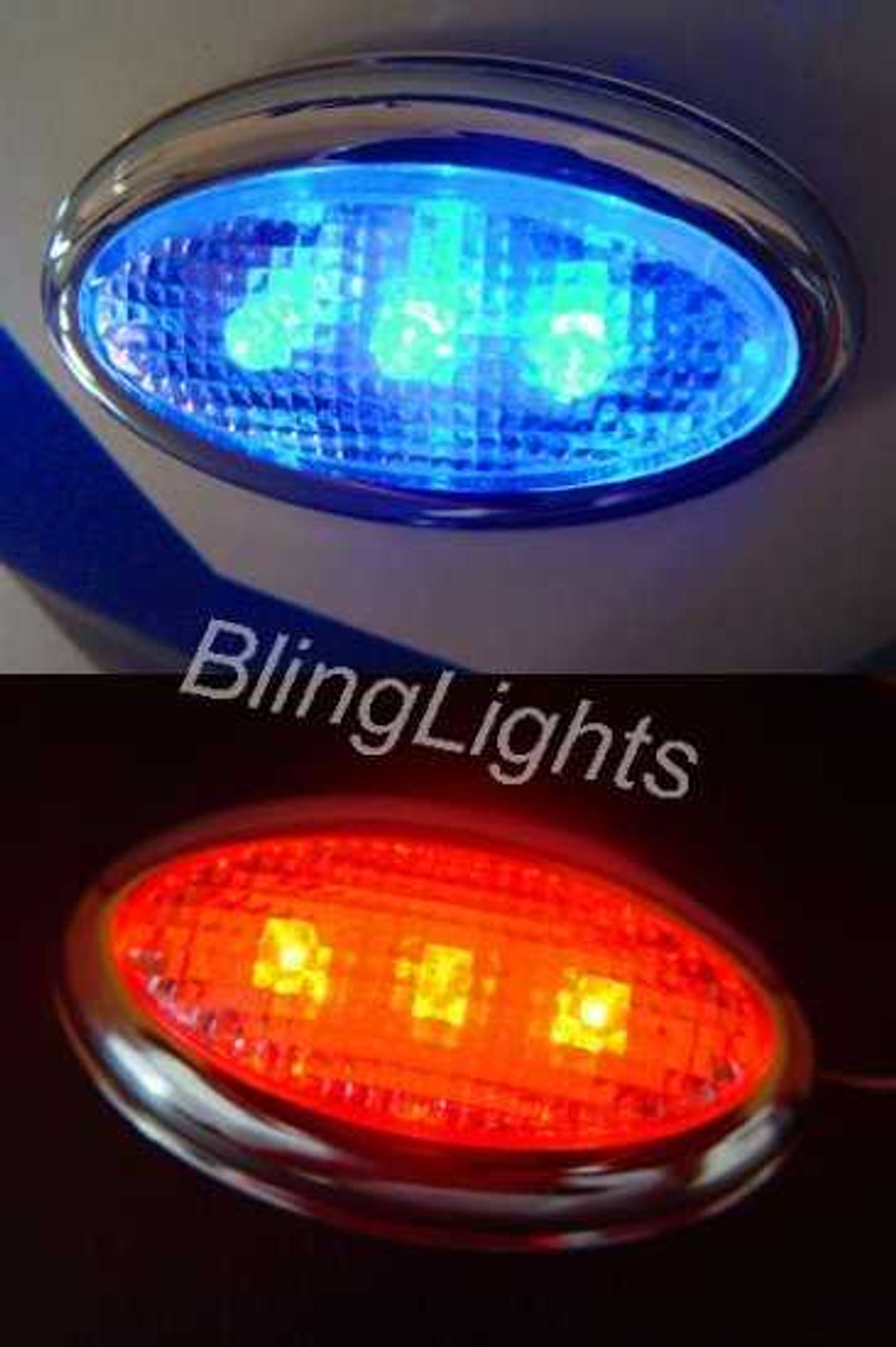 2007 2008 2009 2010 Hyundai Elantra LED Side Turn Signals Lights Signalers Lamps Turnsignals markers