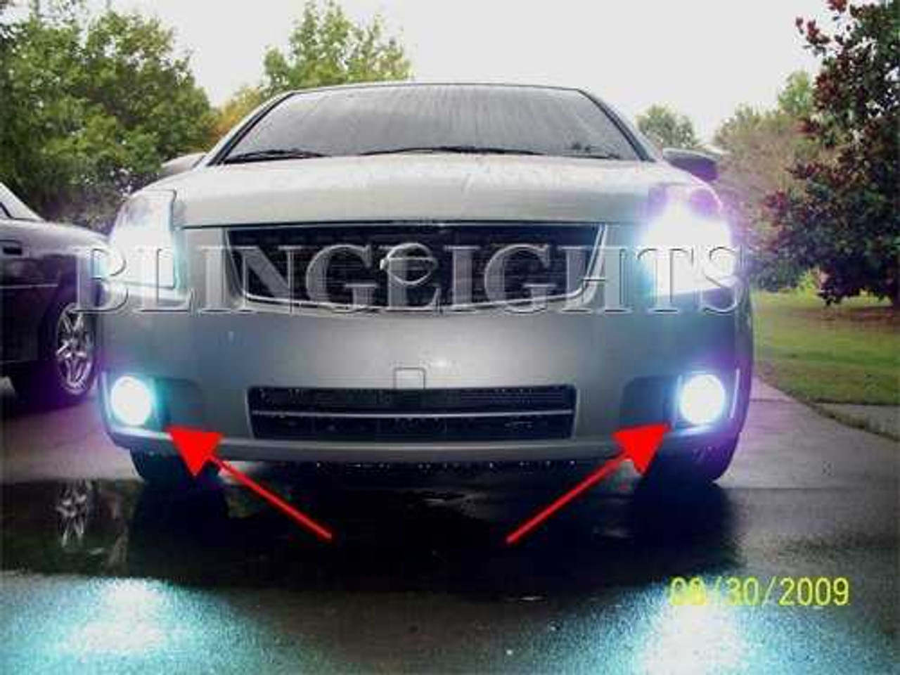 BlingLights Brand Replacement Light Bulbs for Nissan Sentra Fog Lamps