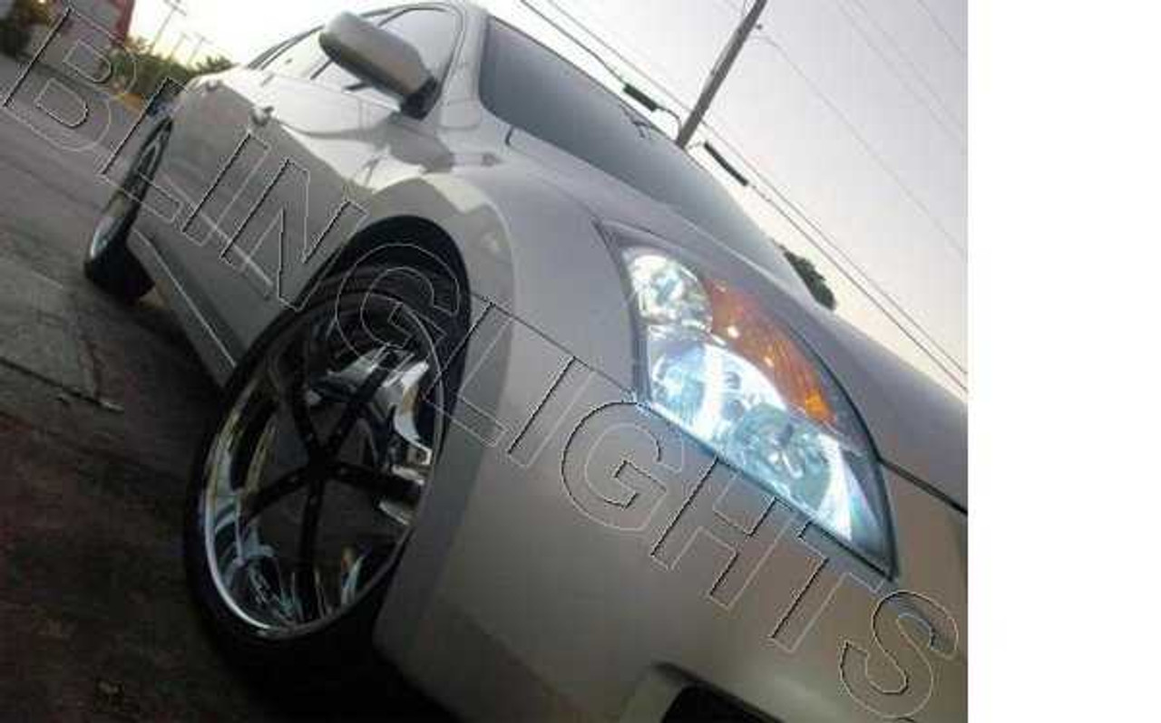 2007 2008 2009 Nissan Altima Bright White Light Bulbs for Headlamps Headlights Head Lamps Lights