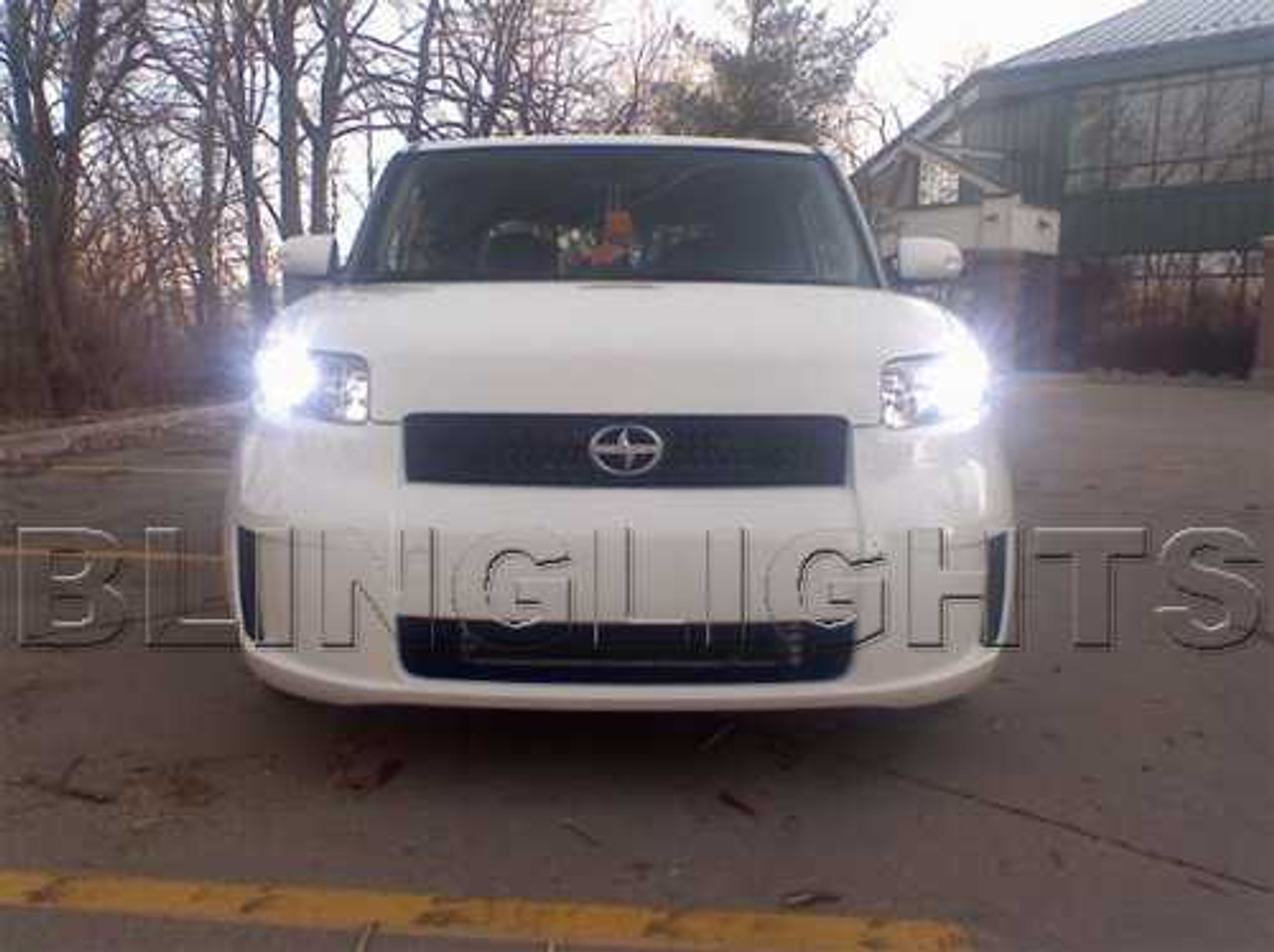 2008 2009 2010 2011 Scion xB White Bulbs Headlamps Headlights Head Lamps Lights