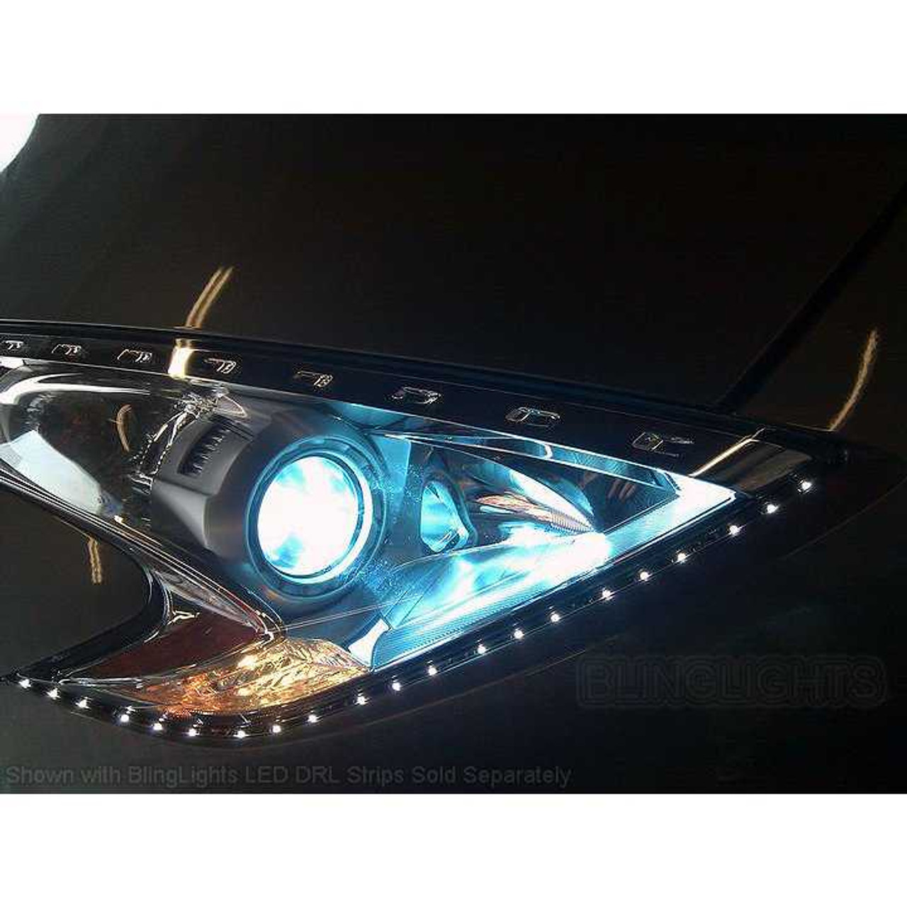 Nissan 370Z Xenon HID Head Lamp Light Bulbs Replacement OEM Set of 2