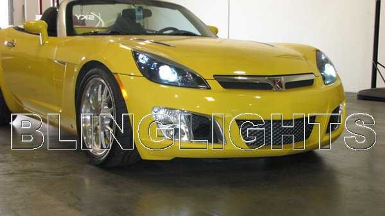 2007 2008 2009 Saturn Sky Bright White Light Bulbs for Headlamps Headlights Head Lamps Lights