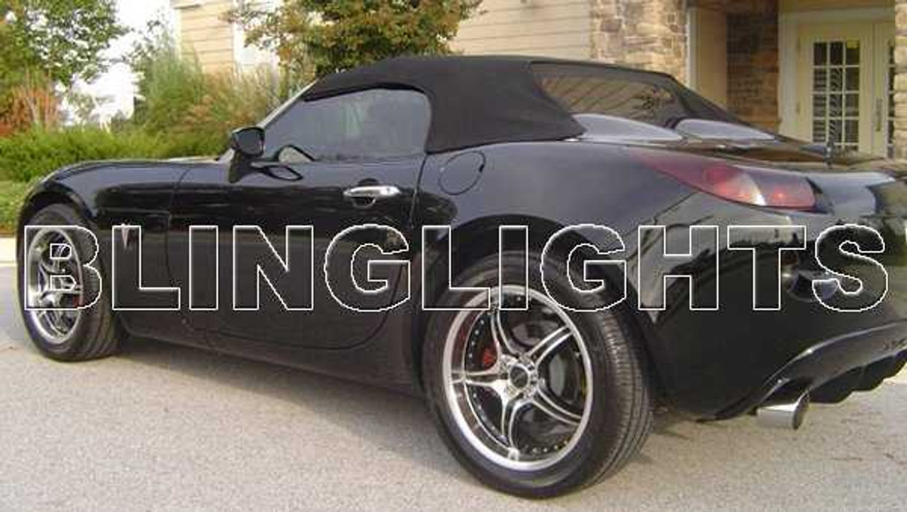 Saturn Sky Tinted Smoked Taillamps Taillights Overlays Film Protection