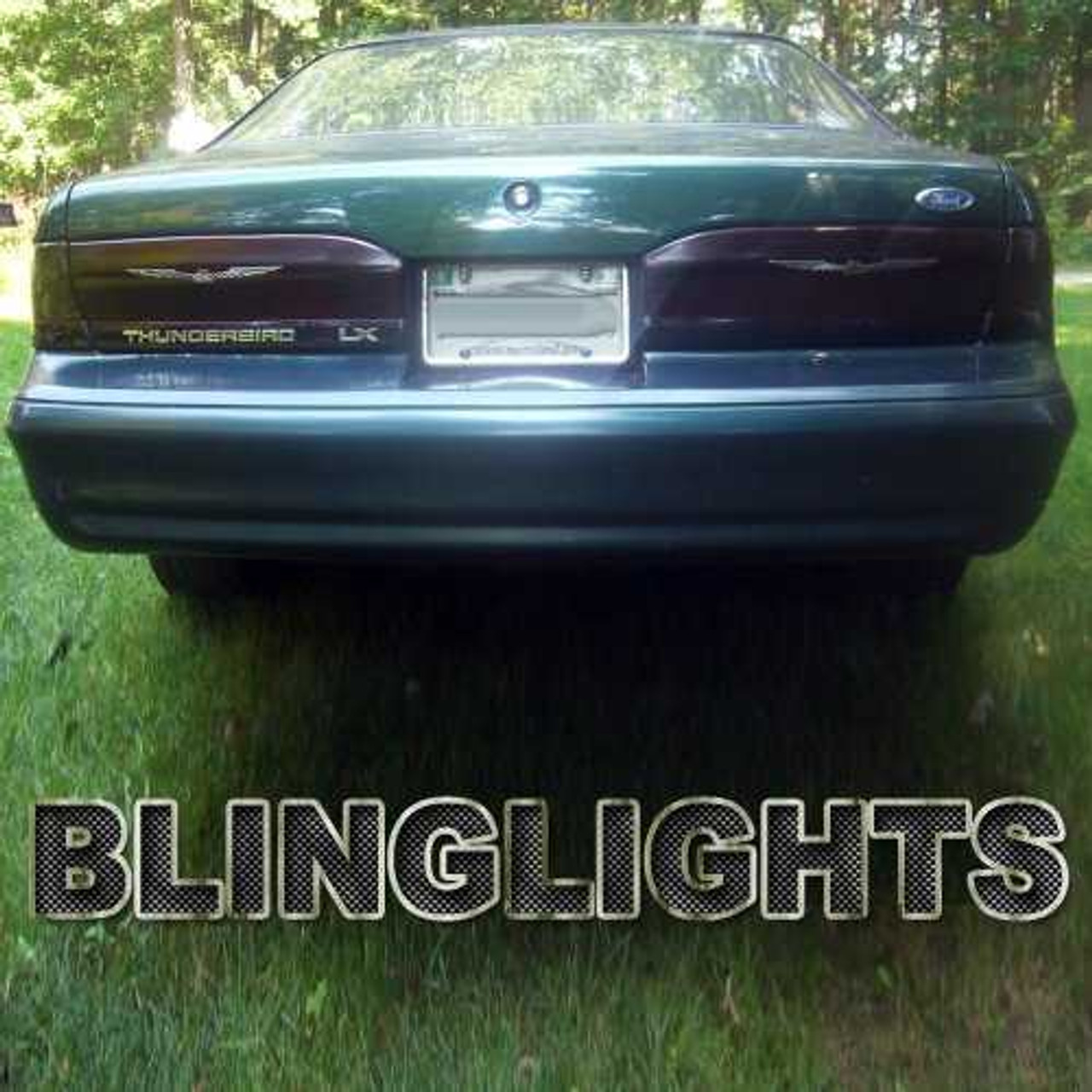Ford Thunderbird Tinted Smoked Taillamp Taillights Overlays Film Protection