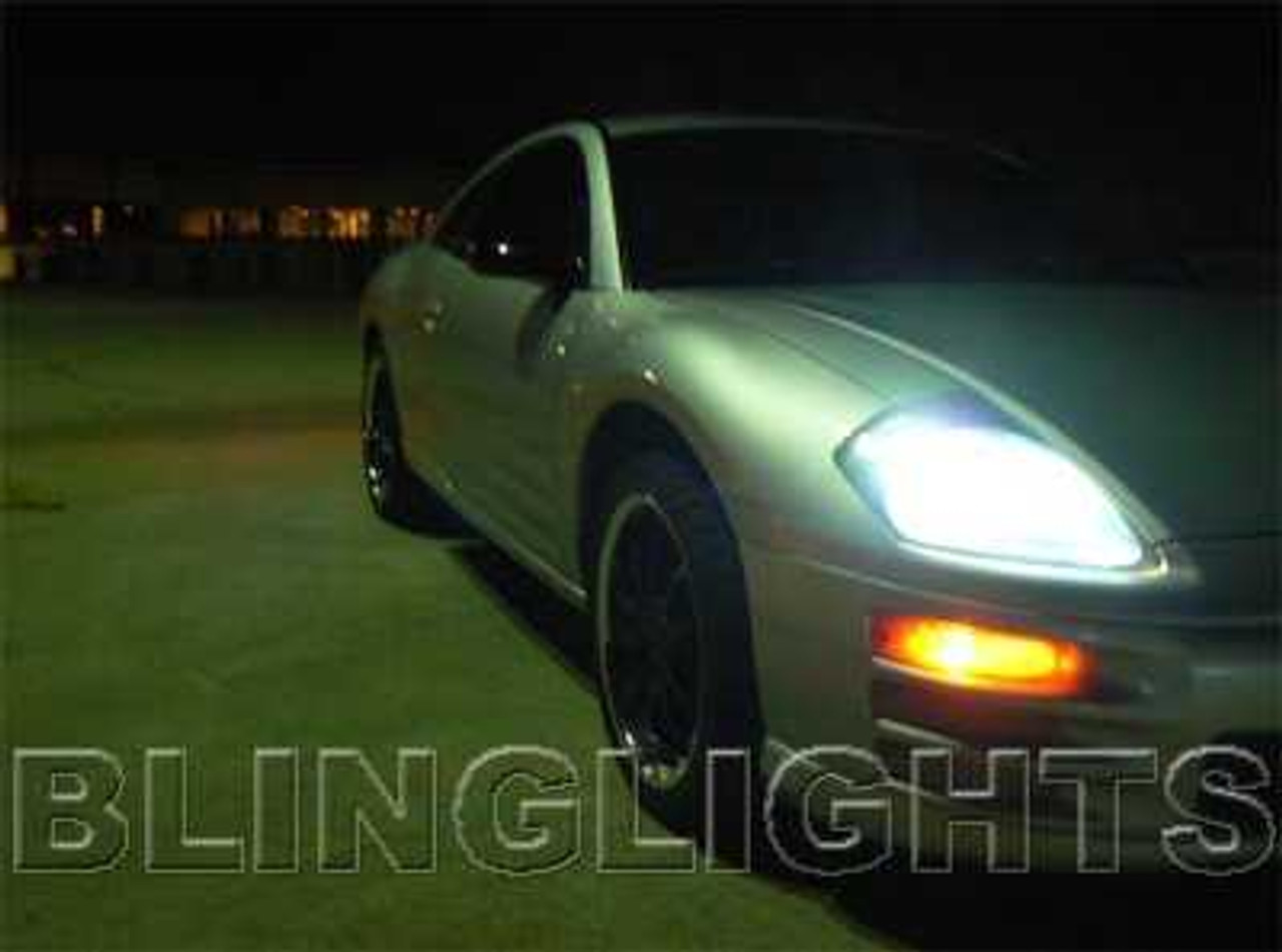BlingLights Brand Bright White Head Light Bulbs for 2000 2001 2002 Mitsubishi Eclipse