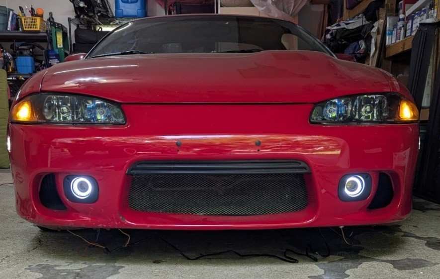 Mzorange LED Fog Light Kit For Mitsubishi Eclipse (2006-2012) & Endeavor - Pair