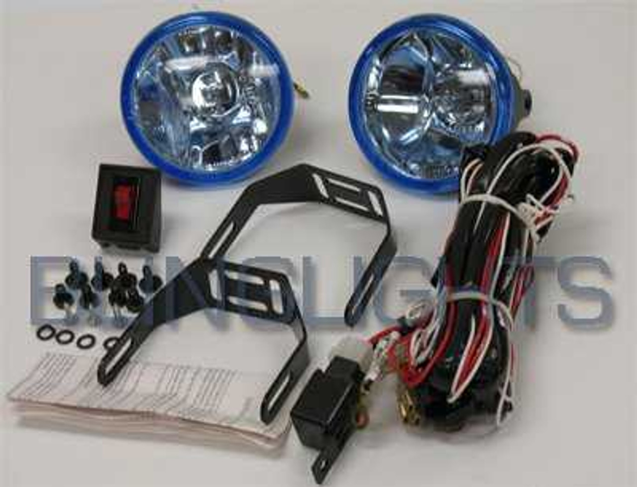 1997 1998 Chrysler Neon SLX CS Fog Lights Driving Lamps Kit