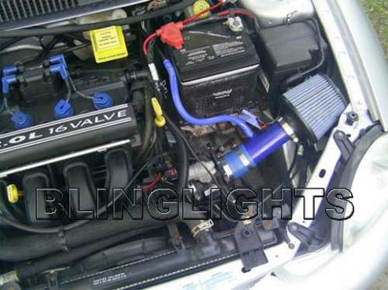 2000 2001 Plymouth Neon 2.0 L A588 SOHC Carbon Fiber Air Intake 2.0L Engine highline lx