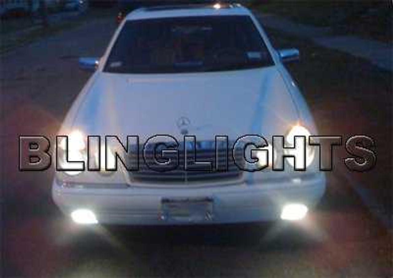 1998 1999 Mercedes-Benz E430 Fog Lights Driving Lamps Foglamps Foglights Kit E 430 E-Class w210